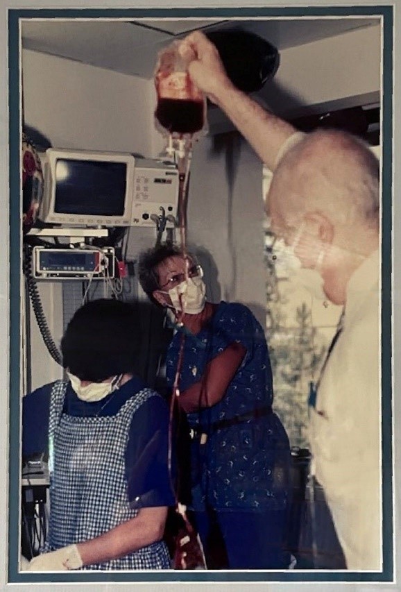 Dr. Joanne Kurtzberg and Dr. Pablo Rubinstein