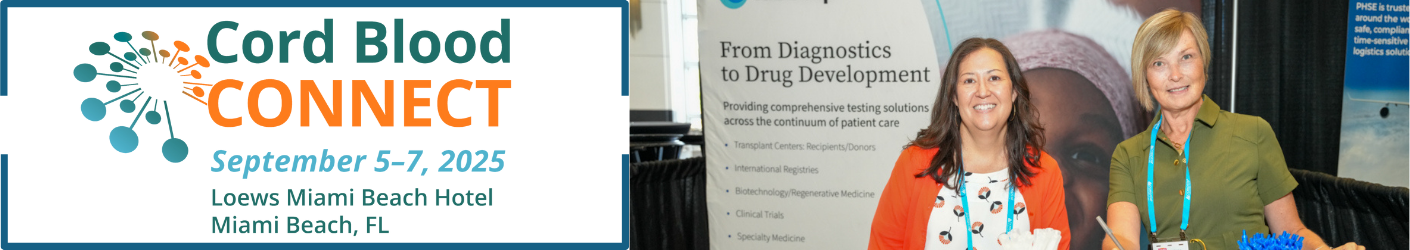 Cord Blood Connect Exhibit with us